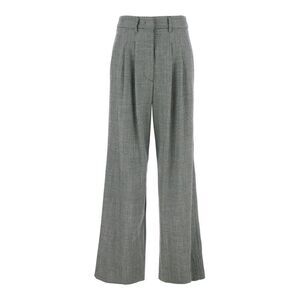 Pt Torino Women Frakie Pants Macro Fancy Fancy Wool Stretch